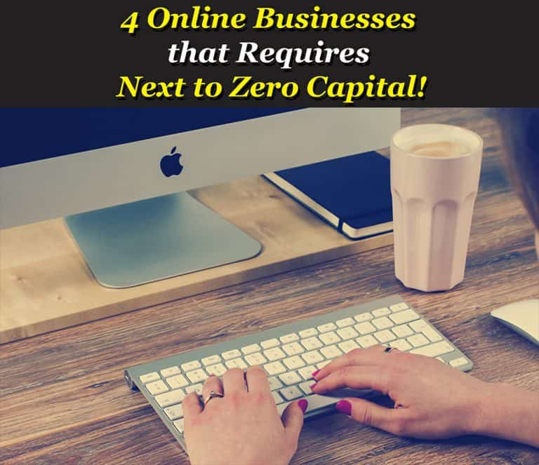 4-Online-Businesses-that-Requires-Next-to-Zero-Capital